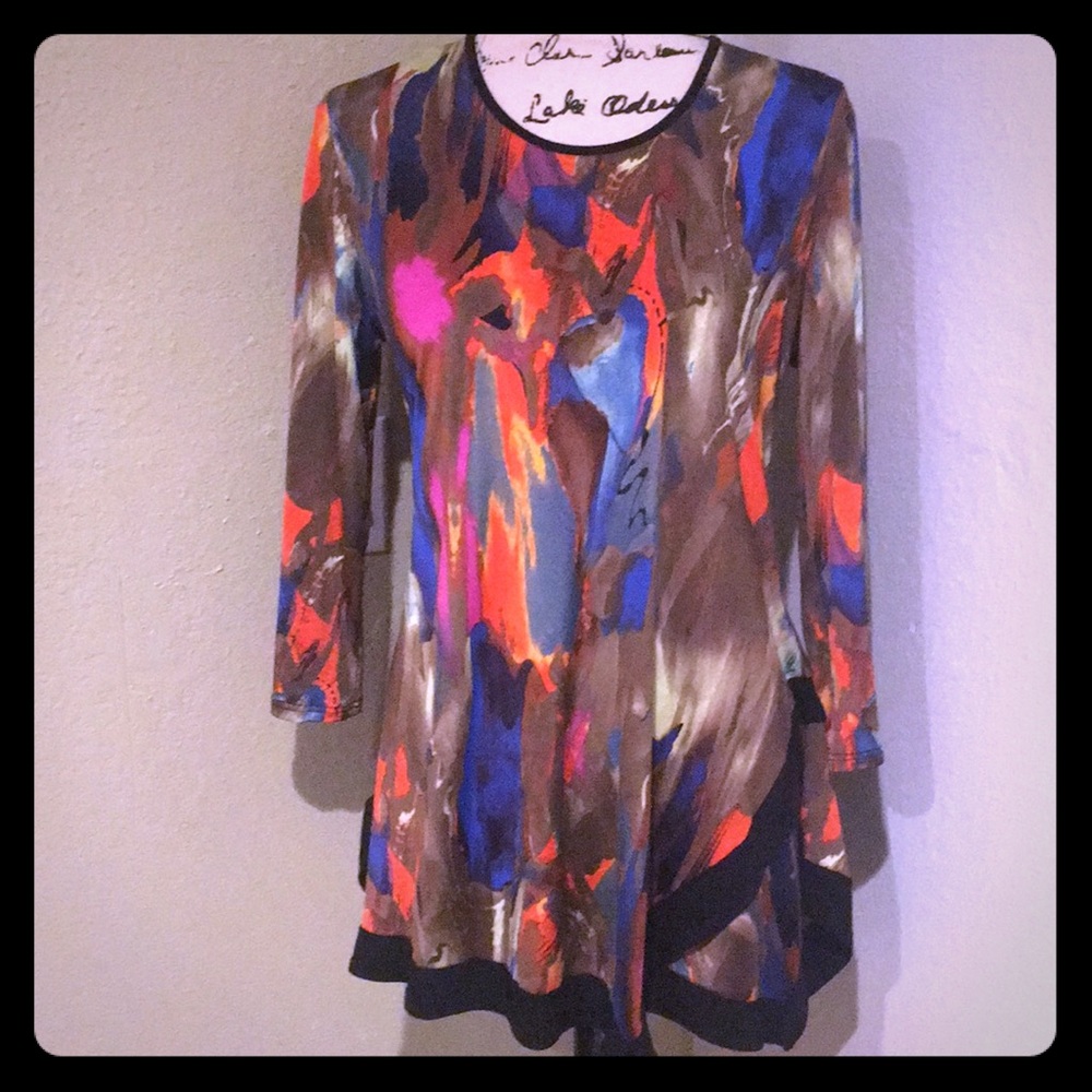 🛍30% OFF SALE🛍 Silky long sleeve tunic blouse